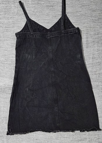 Pull&Bear Askılı Kot Elbise - Görsel 3