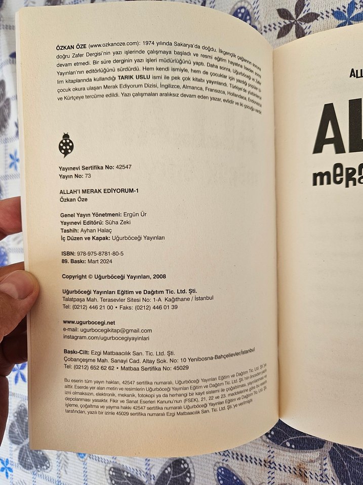 Allah'ı Merak Ediyorum - Özkân Öze - Görsel 4