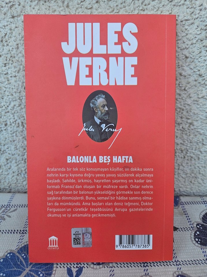 Jules Verne - Balonla Beş Hafta Kitabı - Görsel 2