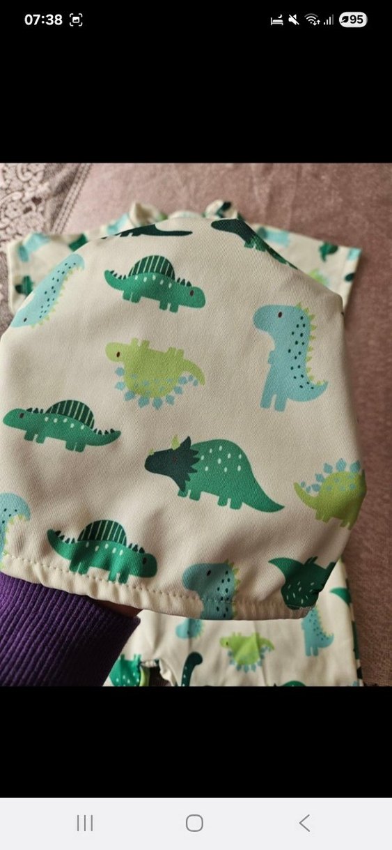 Dinozor desen tulum mayo 4-5 yaş - Görsel 3