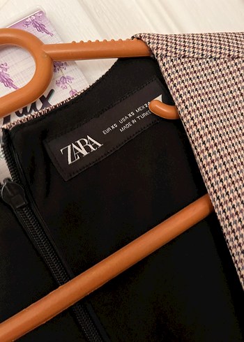 Zara Zara kemer detaylı mini elbise