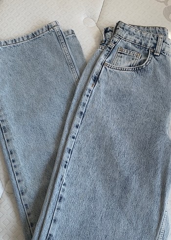 Gri Midi Boy Regular Fit Kadın Kot Pantolon