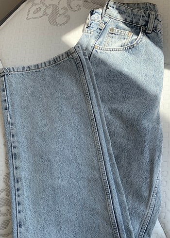 36 Beden Gri Midi Boy Regular Fit Kadın Kot Pantolon