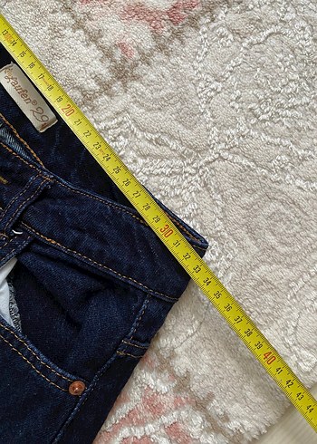 36 Beden Kadın Lacivert Bol Kesim Wide Leg Pantolon