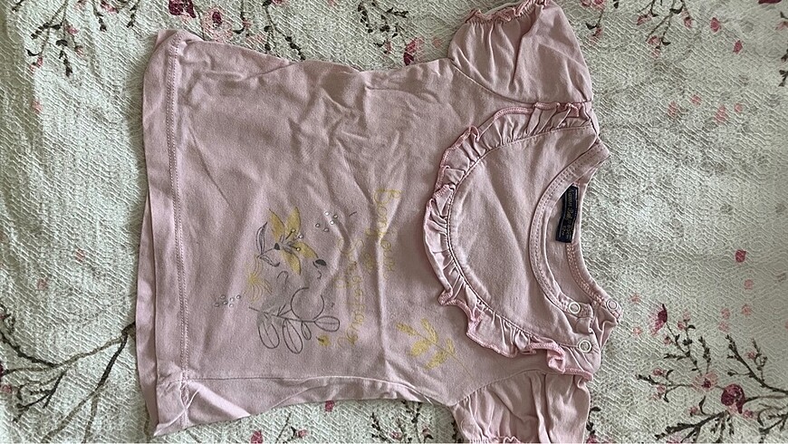 9-12 Ay Beden Çocuk t-shirt