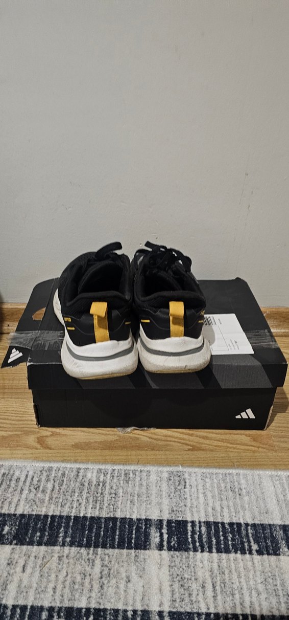 Siyah Bağcıklı Erkek Koşu ve Spor Ayakkabısı - Görsel 3