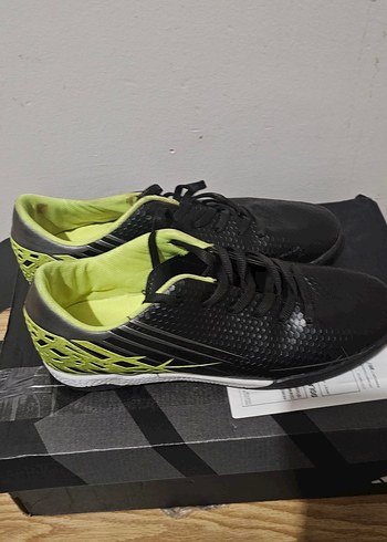 Erkek Siyah Futbol Ayakkabısı Velcro Bantlı - Görsel 3