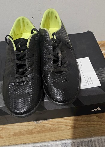 Erkek Siyah Futbol Ayakkabısı Velcro Bantlı - Görsel 4