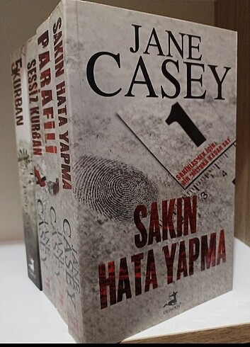 Jane Casey 7 Adet Kitap Polisiye