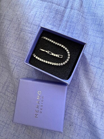 Merano Design 3mm Rhodium Su Yolu Bileklik