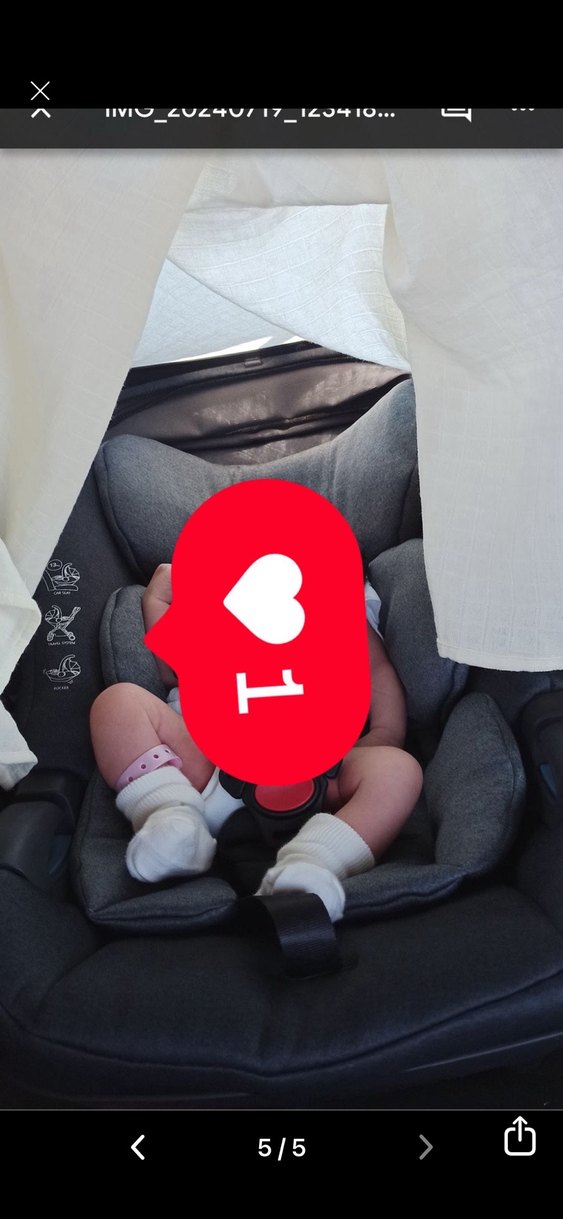 Pastel Kahverengi Bebek Arabası - Görsel 4