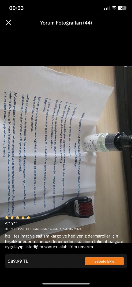 Pure Ounch 10 ml Kalıcı Makyaj ve Dövme Çıkarıcı - Görsel 4