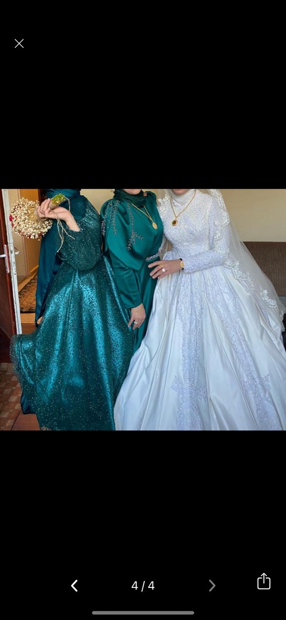 Tesettür abiye kemeri var her bedene uygun şal ile göndercem - Görsel 2