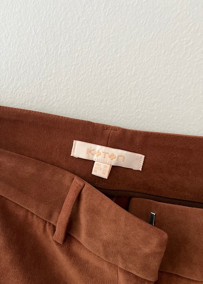 Süet şort - Görsel 2