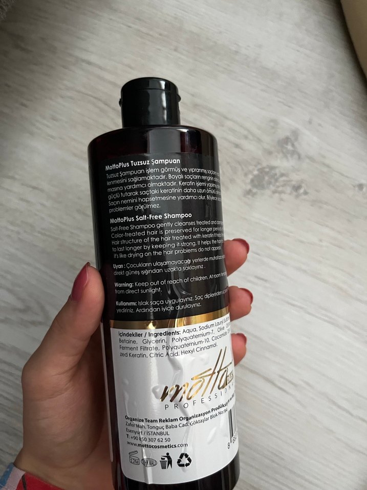 Motto Plus Brezilya Keratin Bakım Seti - Görsel 3