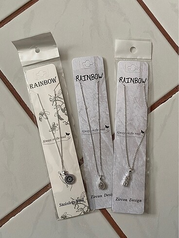 3lü set kolye