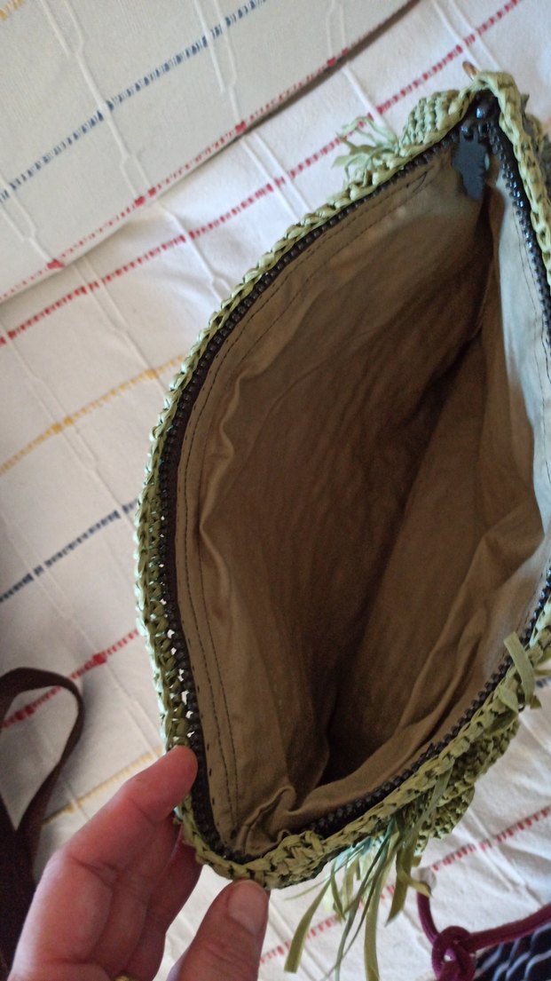 Püsküllü Örgü Bohem Kadın Portföy Çanta - Görsel 3