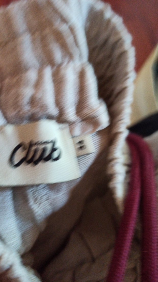 Bej Keten Rahat Kesim Kadın Pantolon - Görsel 4