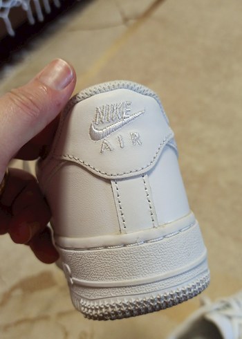 Beyaz Bağcıklı Kadın Spor Ayakkabı - Görsel 5