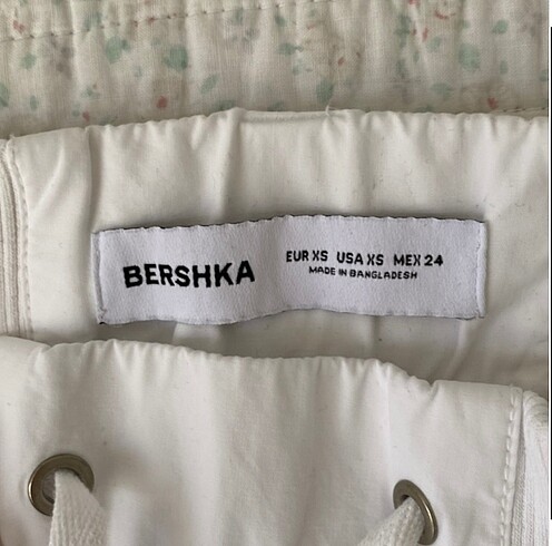 xs Beden beyaz Renk Bershka Pantalon