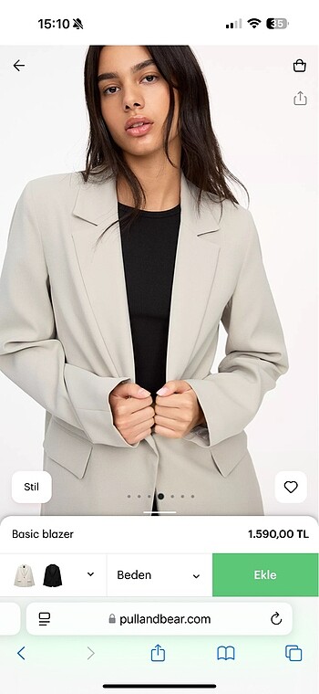 Blazer ceket