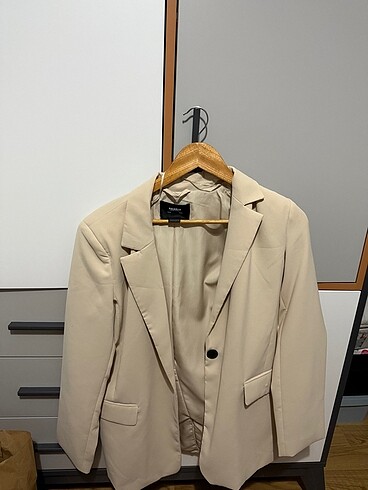 l Beden ten rengi Renk Blazer ceket
