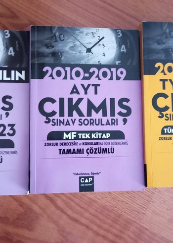 2010-2019 AYT Çıkmış Sınav Soruları Kitabı