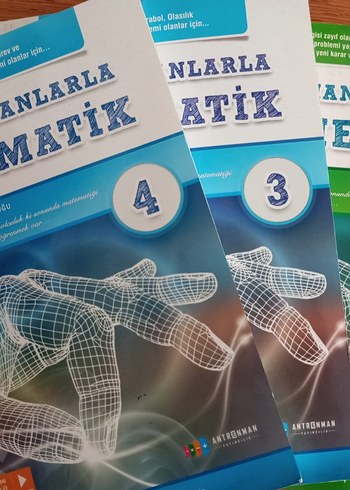 Anlarla Matematik 3 ve 4 Kitap Seti ve geometri