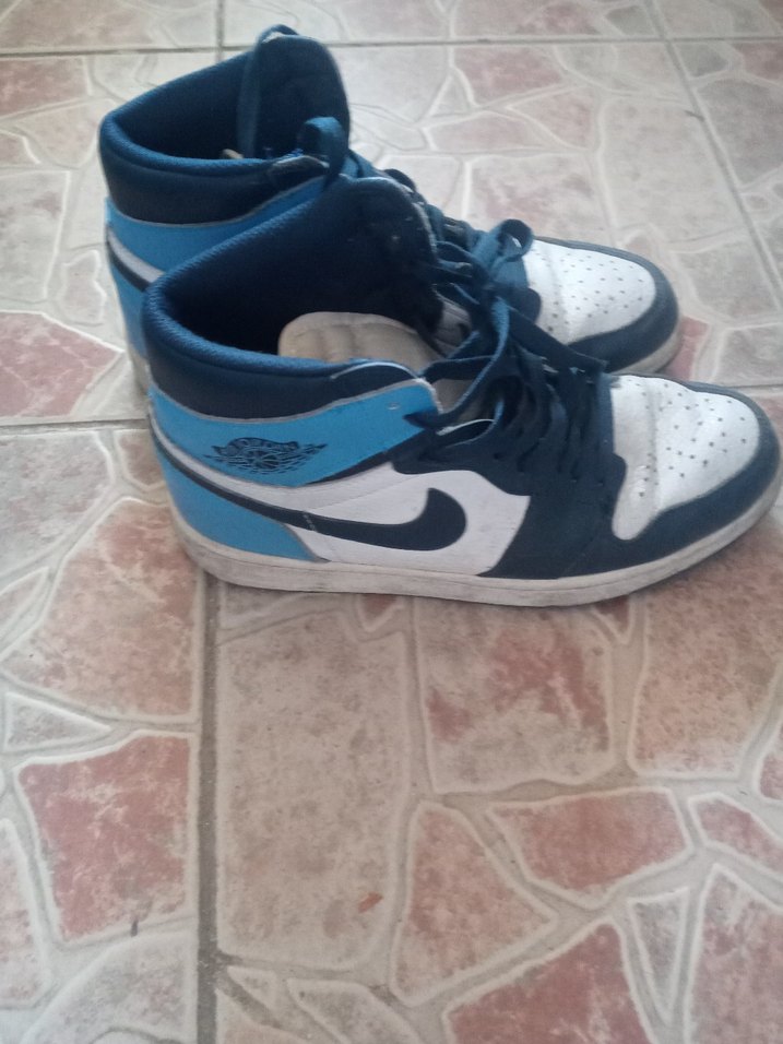 Lacivert Gri Bağcıklı Basketbol Ayakkabısı - Görsel 2