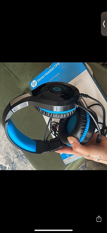  Beden Hp stereo headset, oyuncu kulaklık