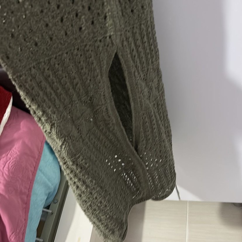 Bohem Tarz Uzun Triko Elbise - Görsel 2