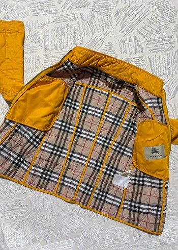 Burberry hardal sarı ceket - Görsel 5