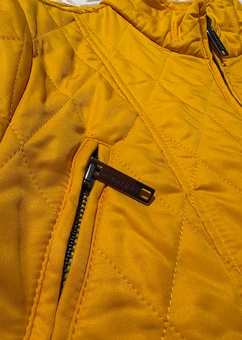 Burberry hardal sarı ceket - Görsel 3