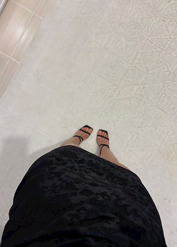 Eyyo Siyah Straplez Mini Elbise - Görsel 4