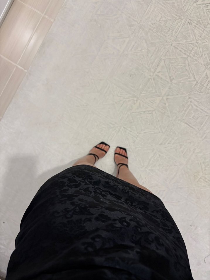 Eyyo Siyah Straplez Mini Elbise - Görsel 4