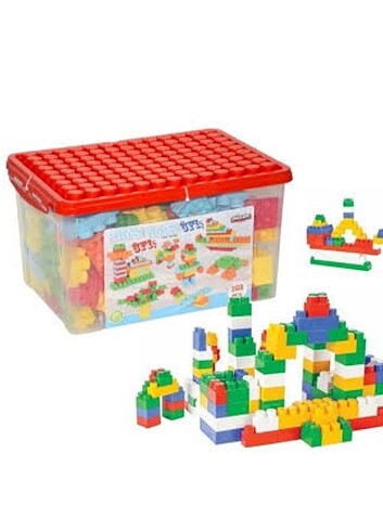 Pilsan master bloklar 168 parça lego