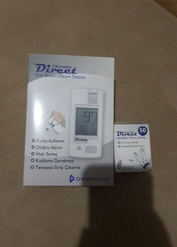 Direct marka şeker ölçüm cihazıdır