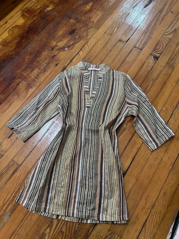 V-Yaka Bohem Kadın Gömlek - Görsel 2