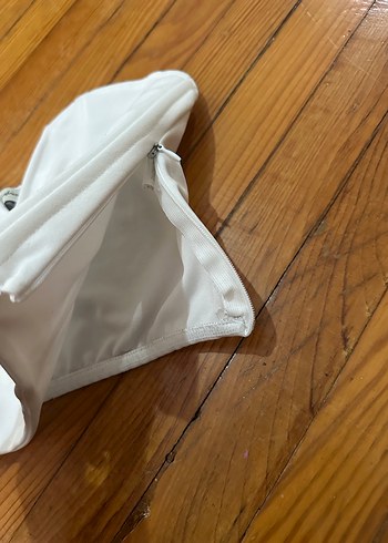 Beyaz Straplez Mini Büstiyer - Görsel 3