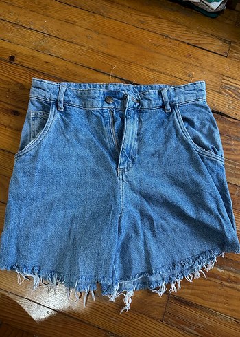 Kadın Mini Denim Şort - Görsel 2