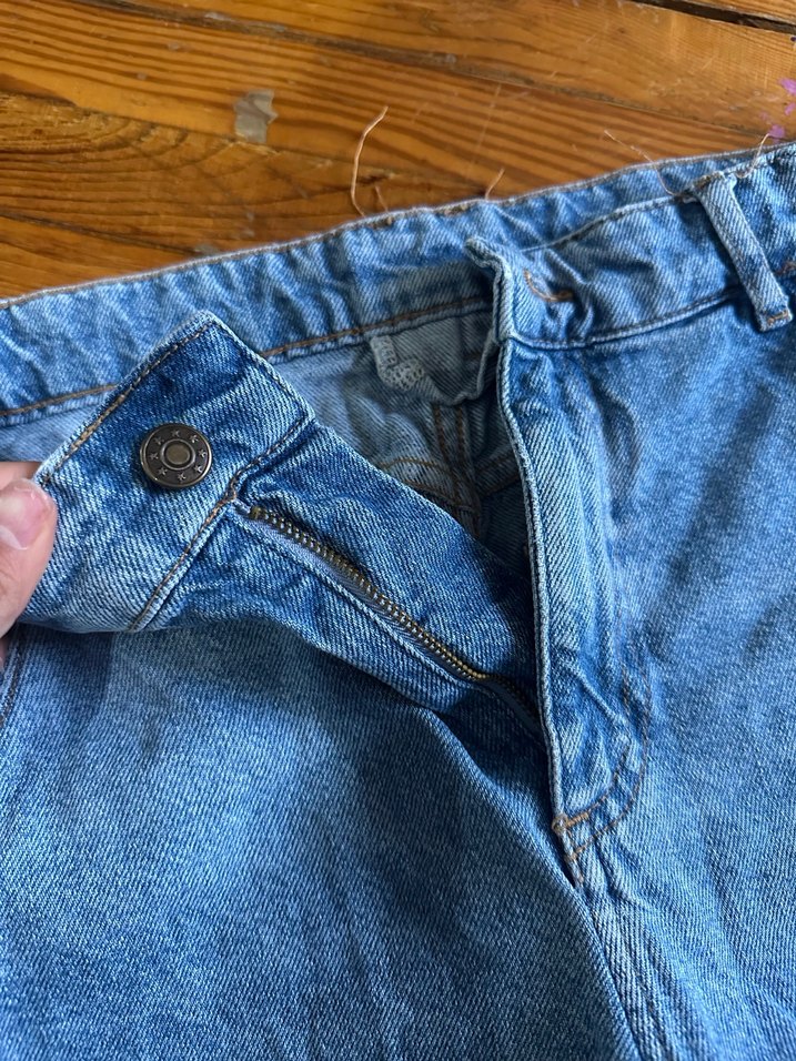 Kadın Mini Denim Şort - Görsel 4