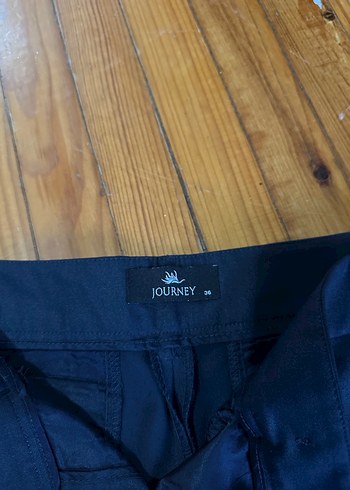 Lacivert Kadın Kumaş Pantolon - Görsel 4