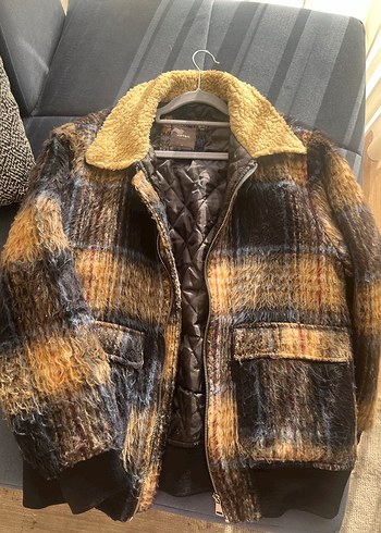 Kahverengi Yün Erkek  Ceket - Görsel 3