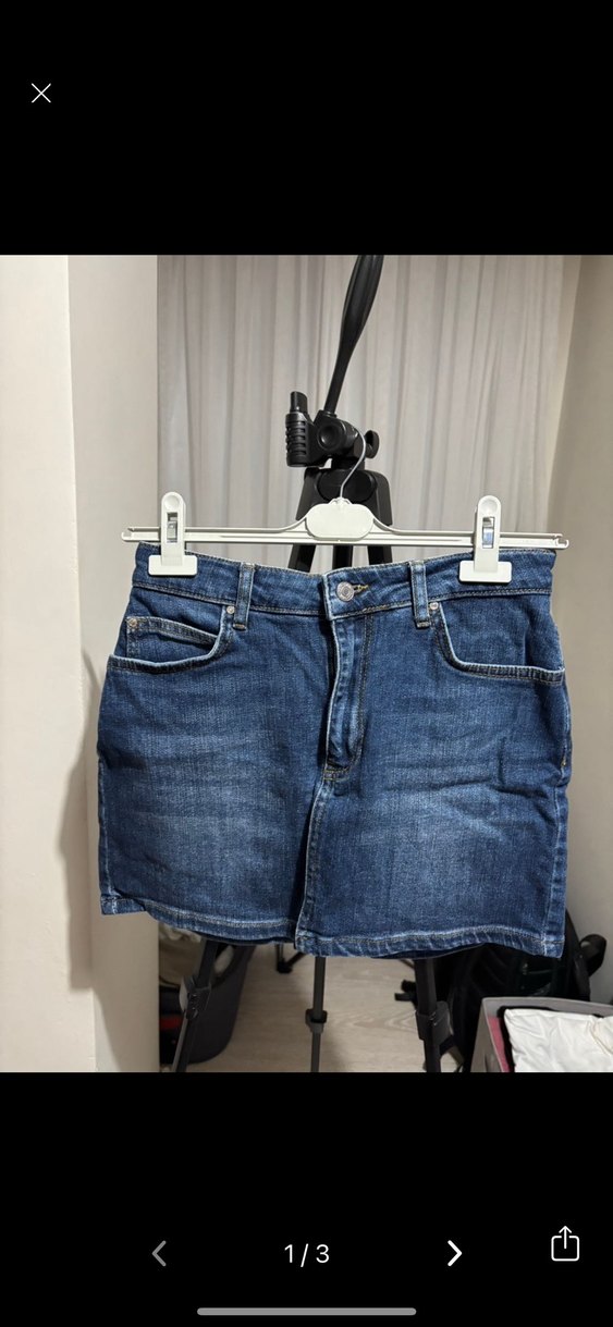 Mini Denim Etek - Görsel 2