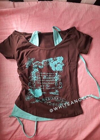 m Beden çeşitli Renk Y2K FAİRYCORE GRUNGE BLUZ TSHİRT