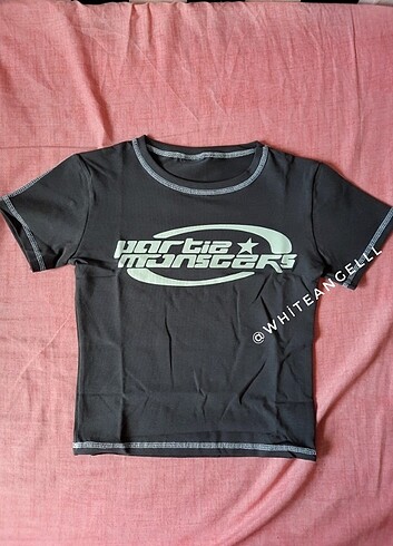 Y2k fairycore grunge CROP-TSHİRT