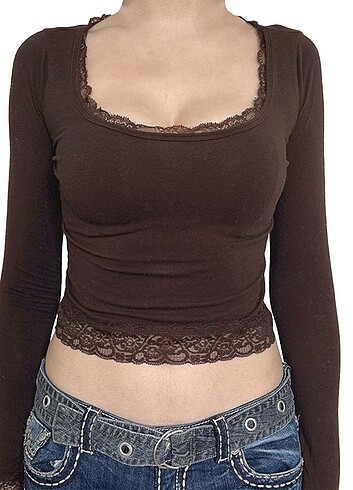 American Vintage Y2K FAİRYCORE GRUNGE BLUZ