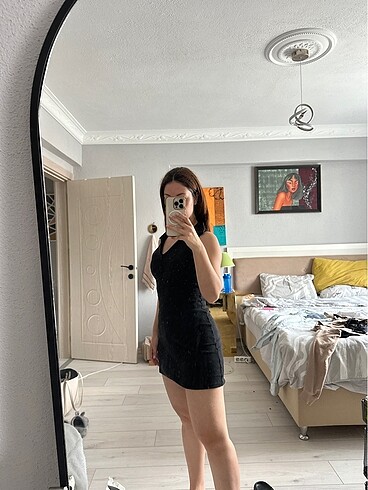 Trendyol & Milla Siyah mini elbise