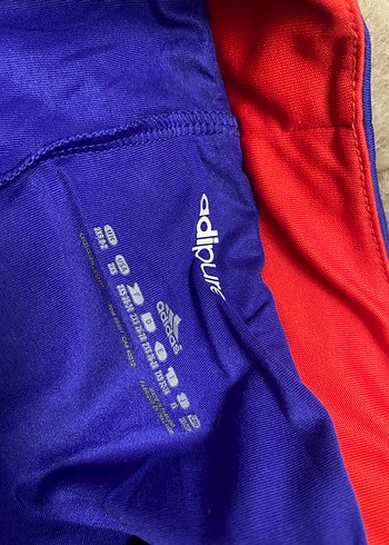 Mavi Adidas Kadın Mini Spor Şort - Görsel 3