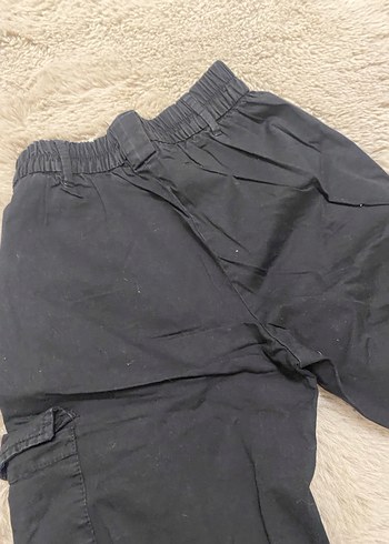 Kadın Siyah Bol Kesim Boyfriend Kot Pantolon - Görsel 3